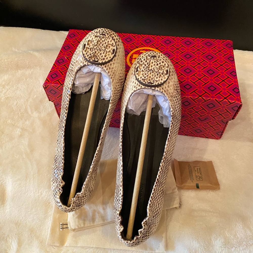 TORY BURCH MINNIE TRAVEL BALLET